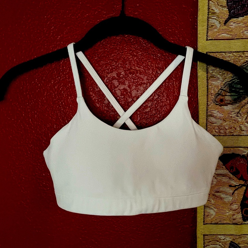 Athletica Girl Girls White Sports Bra